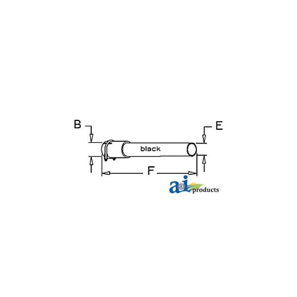 Extension Pipe 28" x5" x5"
